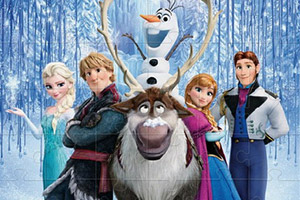 冰雪奇缘拼图挑战