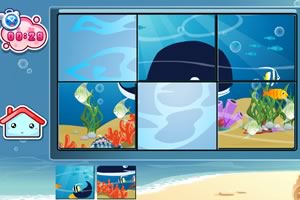 海洋生物智力拼图