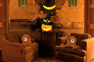 万圣节幽灵房间逃脱