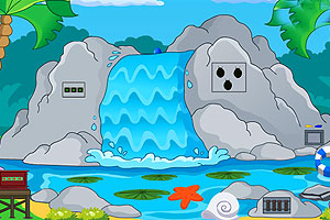 大瀑布景区逃生