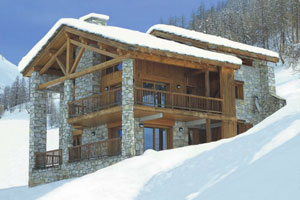 逃离雪山木屋