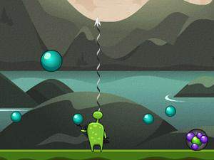 射击泡泡小球