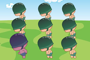炮炮兵军训