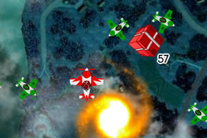 圣诞老人开飞机