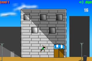 屋顶跳楼