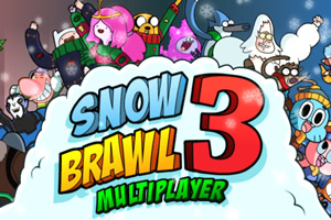 动漫明星打雪仗3