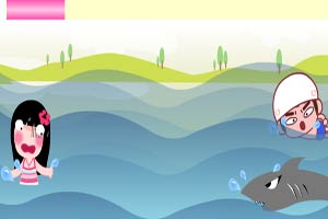 海里救人