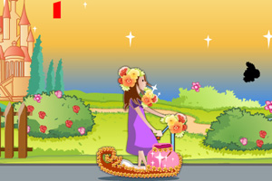 花都女孩接花