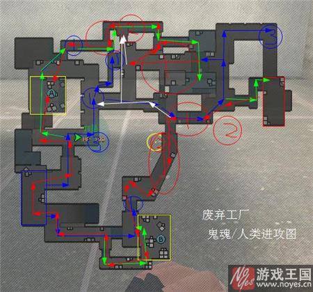 人类进攻图介绍？生死狙击废弃工厂鬼魂攻略