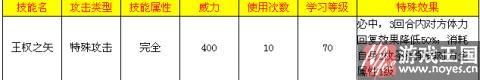 技能属性详解？奥拉星无冕之王完全体解析