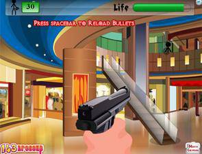 购物中心射击 