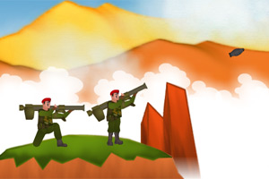 炮兵对轰