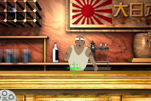 袭击鬼子小店
