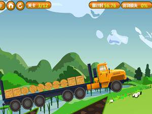 十轮车疯狂运货