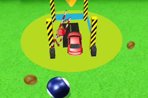 3D台球桌停车