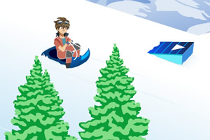 爆丸小子滑雪