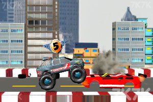 3D特技大脚车