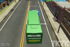 城市公交停车