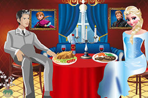 艾尔莎的浪漫晚餐