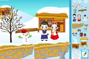 冬日小屋