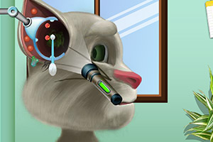 汤姆猫的耳病