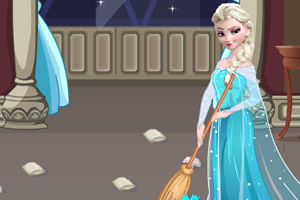 冰雪女王打扫房间