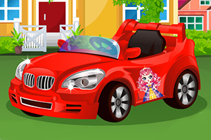 孩子们洗车