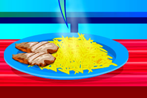 美味鱼肉饭