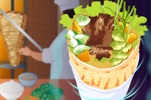 土耳其烤肉饼