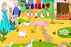 艾莎在农场的房子