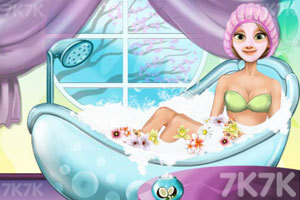 长发公主来做SPA