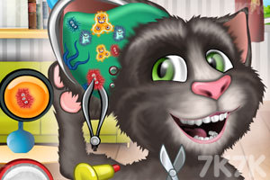 汤姆猫看耳科医生