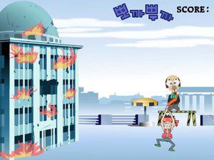 救人喂狮子