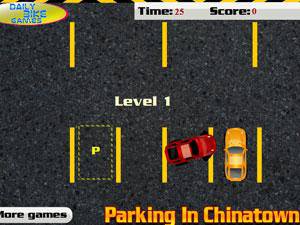 唐人街停车