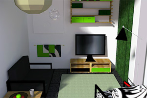 绿色小屋逃脱2