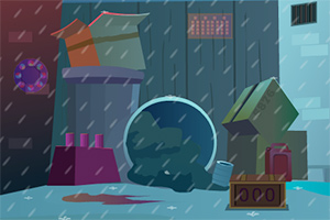 暴雨逃生