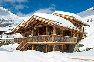 逃出雪山崩塌