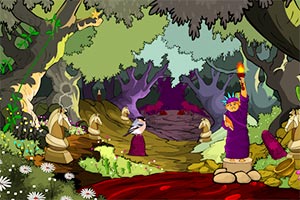 逃离神秘森林