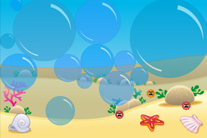 海底吹泡泡