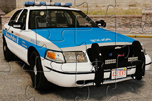 福特警车拼图
