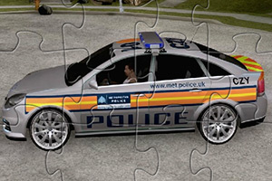 欧宝警车拼图