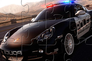 拼保时捷警车