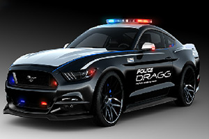 福特野马警车拼图