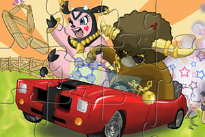 野牛驾车