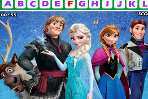 冰雪奇缘找字母