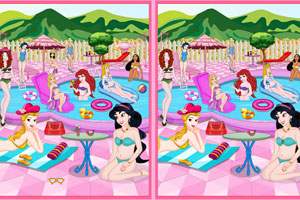 公主泳池找不同