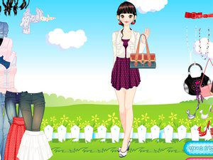 郊游阳光女生