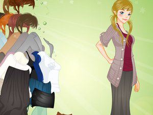 清秀朴素女孩