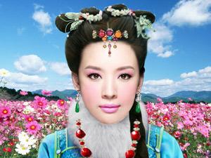 美人如画董洁装扮