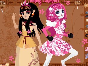 北京奥运女孩